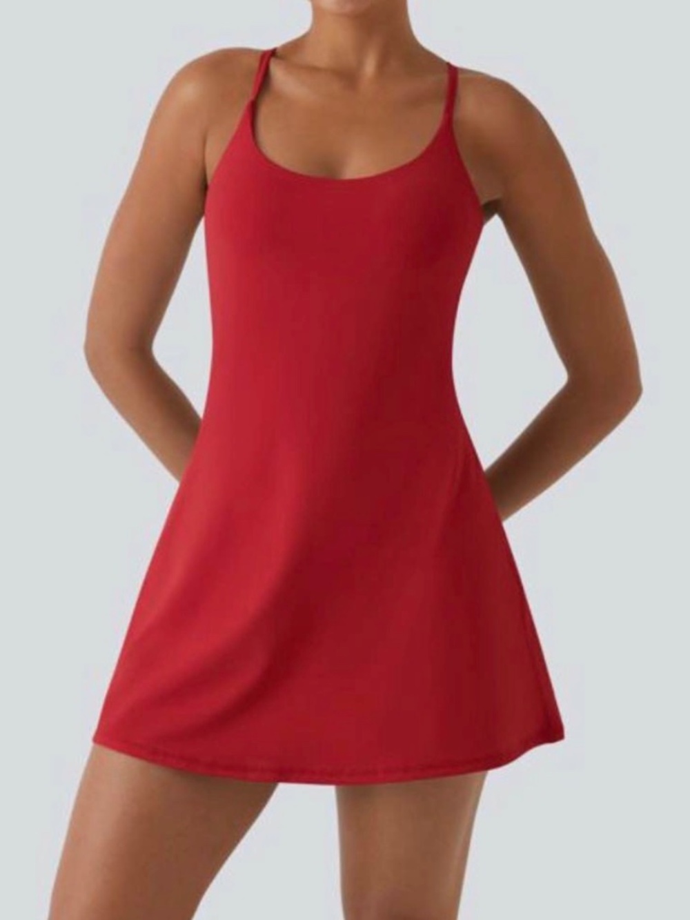 Red Halara Dress